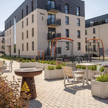 Lazdyneliu Vingis, Free Underground Parking, Long Welcome Апартаменты
