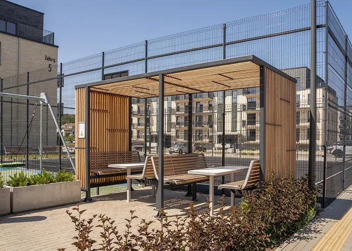 Lazdyneliu Vingis, Free Underground Parking, Long Welcome 아파트 빌뉴스